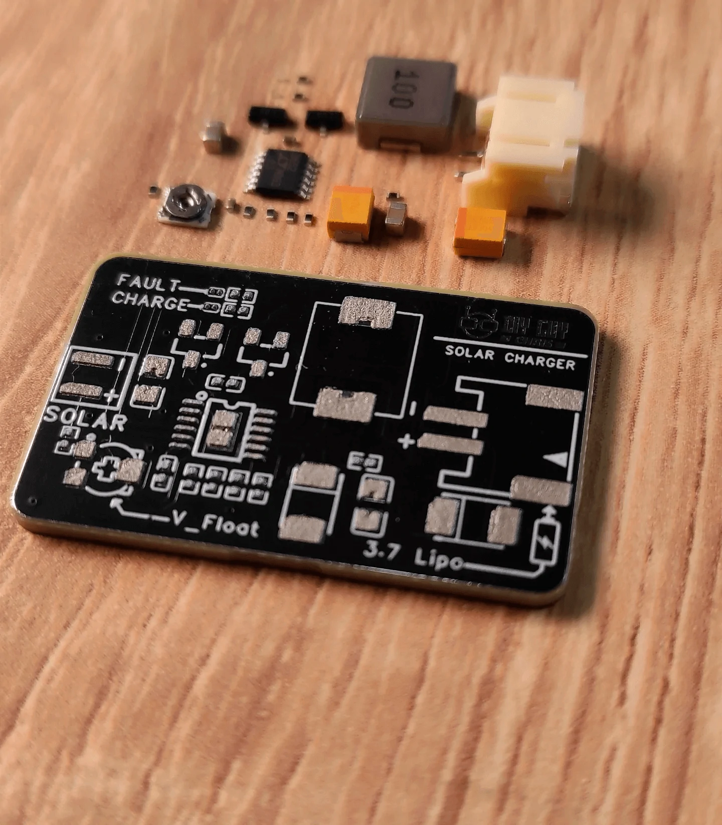Compact Solar Lithium Battery Charging Management Board