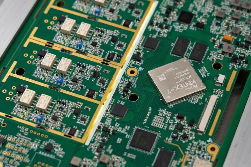 Industrial control PCB assembly