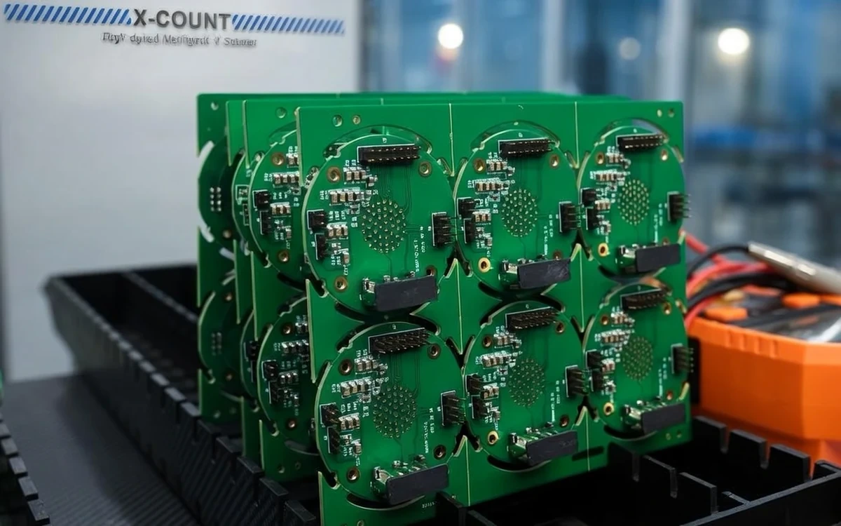 EV fast charger control board assembly