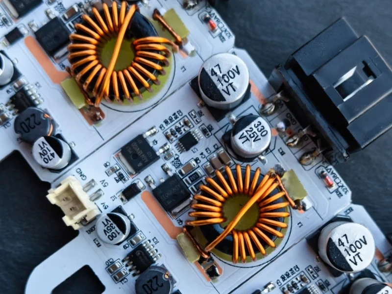 Solar inverter control PCB