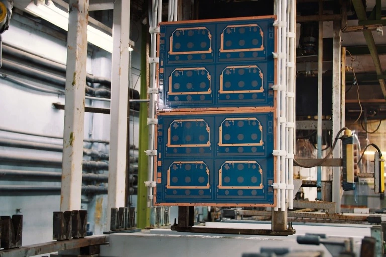 PCB fabrication line